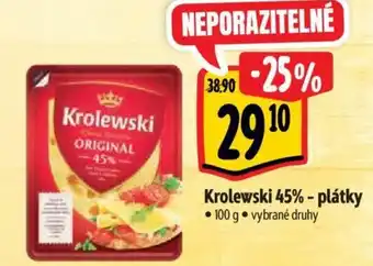 Albert Krolewski 45% - plátky nabídka