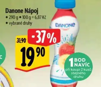 Albert Danone Nápoj nabídka