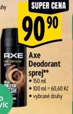 Albert Axe Deodorant sprej nabídka