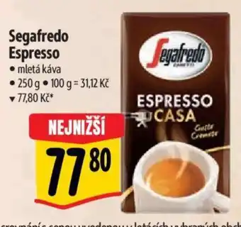 Albert Segafredo Espresso nabídka