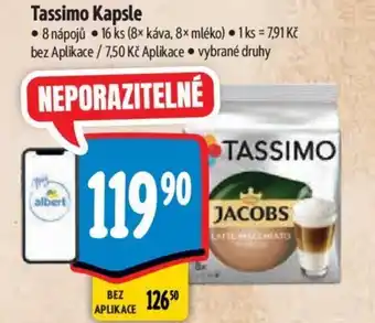 Albert Tassimo Kapsle nabídka
