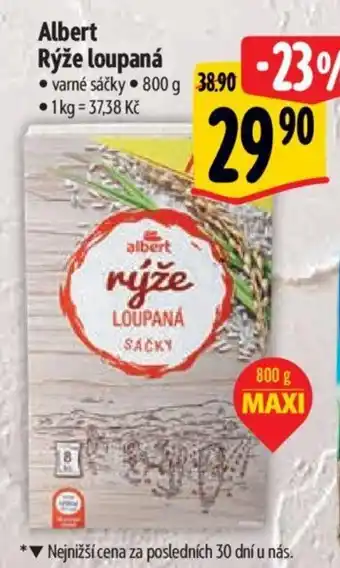 Albert Albert Rýže loupaná nabídka