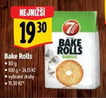 Albert Bake Rolls 80 g nabídka