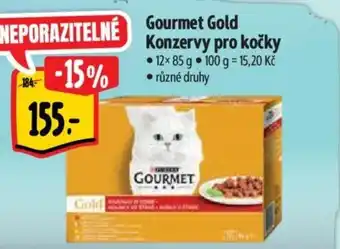 Albert Gourmet Gold Konzervy pro kočky nabídka