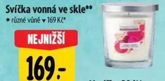 Albert Svíčka vonná ve skle nabídka