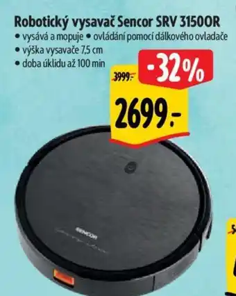 Albert Robotický vysavač Sencor SRV 31500R nabídka