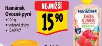 Albert Hamánek Ovocné pyré nabídka