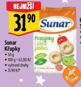 Albert Sunar Křupky nabídka