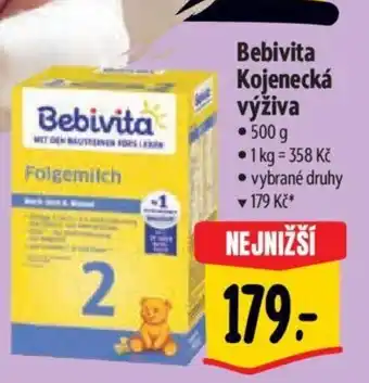 Albert Bebivita Kojenecká výživa nabídka