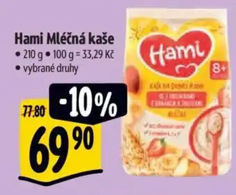 Albert Hami Mléčná kaše nabídka