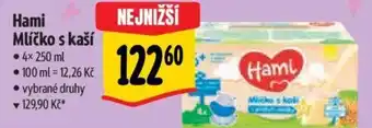 Albert Hami Mlíčko s kaší nabídka