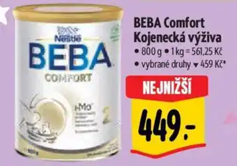 Albert BEBA Comfort Kojenecká výživa nabídka