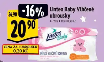 Albert Linteo Baby Vlhčené ubrousky nabídka