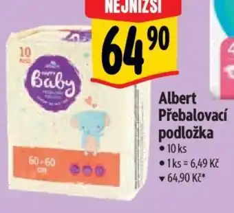 Albert Albert Přebalovací podložka nabídka