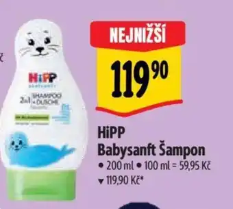 Albert HiPP Babysanft Sprchový gel nabídka