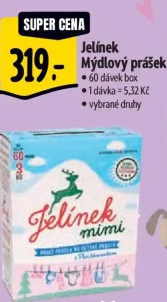 Albert Jelínek Mýdlový prášek nabídka