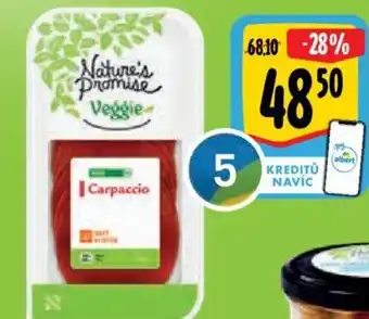 Albert Nature's promise Veggie Carpaccio nabídka