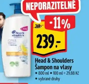 Albert Head & Shoulders Šampon na vlasy nabídka