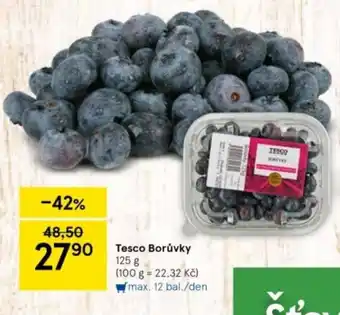 Tesco Tesco Borůvky 125 g nabídka
