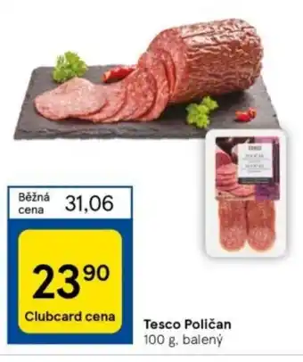 Tesco Tesco Poličan 100 g nabídka