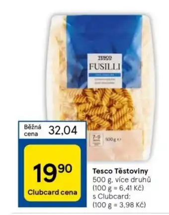 Tesco Tesco Těstoviny 500 g nabídka