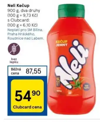 Tesco Neli Kečup nabídka
