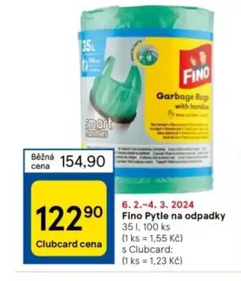 Tesco Fino Pytle na odpadky nabídka