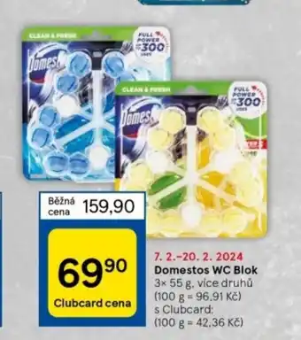 Tesco Domestos WC Blok nabídka