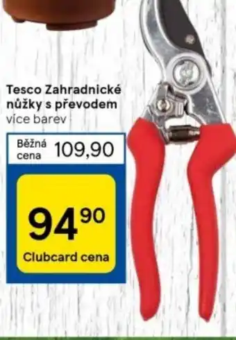 Tesco Tesco Zahradnické nůžky s převodem nabídka