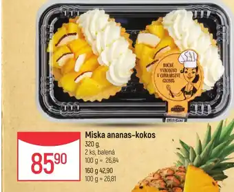 Globus Miska ananas-kokos nabídka