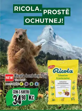 Tamda Foods Ricola bonbóny 75g nabídka