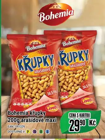Tamda Foods Bohemia křupky 200g arašídové maxi nabídka