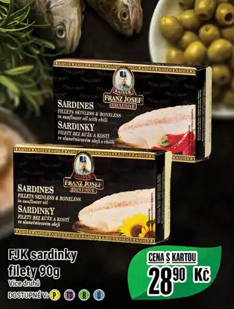 Tamda Foods FJK sardinky filety 90g nabídka