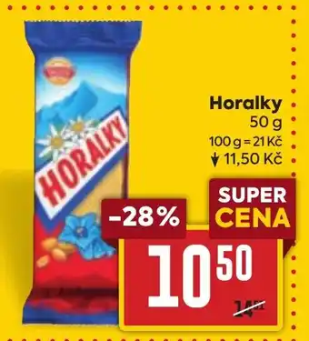 Billa Horalky 50 g nabídka