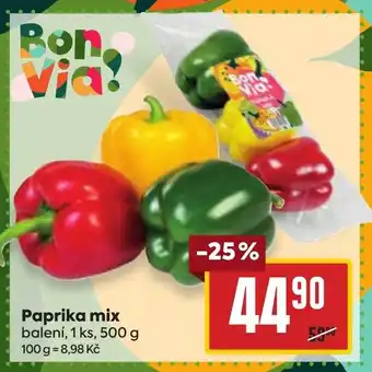 Billa Paprika mix nabídka
