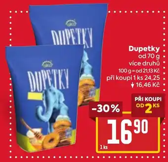 Billa Dupetky nabídka