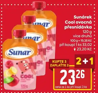 Billa Sunárek Cool ovocná přesnídávka nabídka