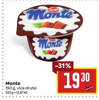 Billa Monte nabídka