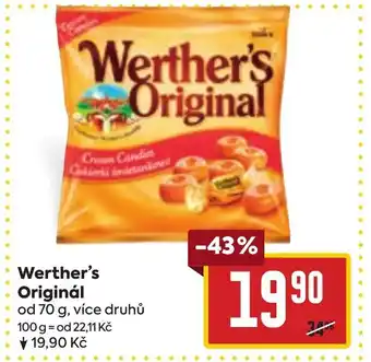 Billa Werther's Original nabídka