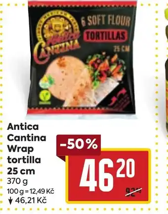 Billa Antica Cantina Wrap tortilla 25 cm nabídka