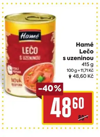 Billa Hamé Lečo s uzeninou nabídka