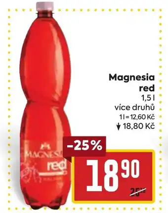 Billa Magnesia red 1,5L nabídka