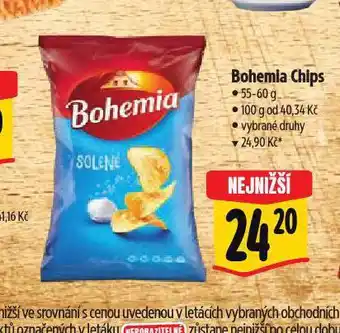 Albert Bohemia chips nabídka