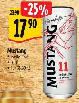 Albert Pivo mustang nabídka