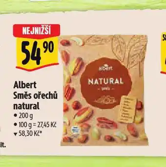 Albert Směs ořechů nabídka
