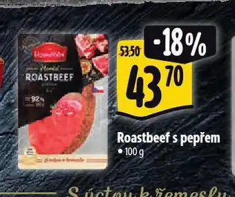 Albert Roastbeef s pepřem nabídka