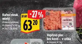 Albert Kuřecí steak mletý nabídka