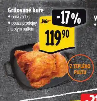 Albert Grilované kuře nabídka