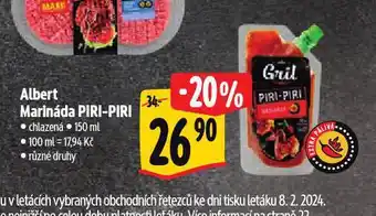 Albert Marináda piri-piri nabídka