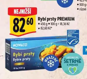 Albert Rybí prsty nabídka